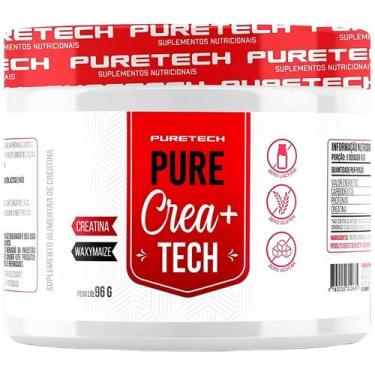 Imagem de Creatina com Carboidrato Crea+ Pote 96g Puretech Sem Sabor