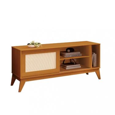 Imagem de Rack para TV ate 55 Polegadas 1 Porta de Correr com Pes Cayman EDN Moveis