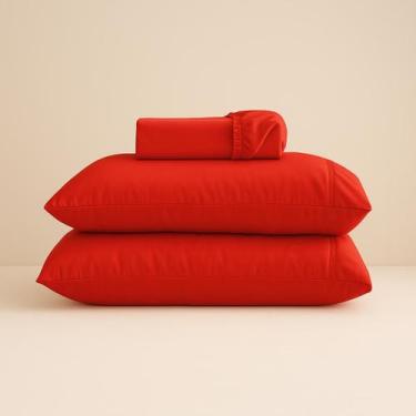 Imagem de Lençol 400 fios solteiro, casal, queen, king todos tamanhos ponto pali