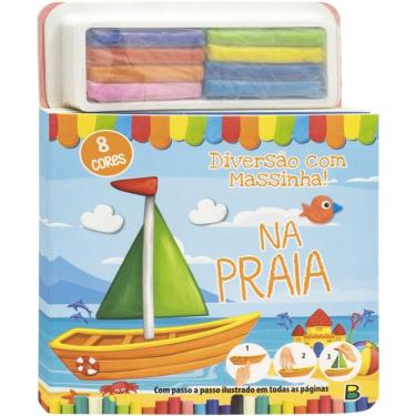 Imagem de Livro Infantil Diversão Com Massinha - Todo Livro - Na Praia