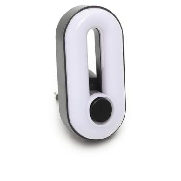 Imagem de Luminárias de Tomada Noturna Bivolt – Luz Suave para Quarto Infantil e Ambientes Aconchegantes (Preto)