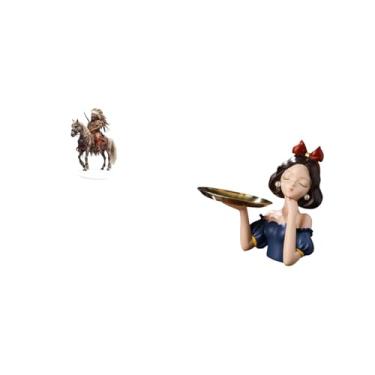 Imagem de Vaveren Estátua de Princesa Acrílica, Ornamento para Mesa, Centro de Mesa, Arte Moderna, à Prova D'água, Presente, Decoração de Mesa, Porta-chaves Multius