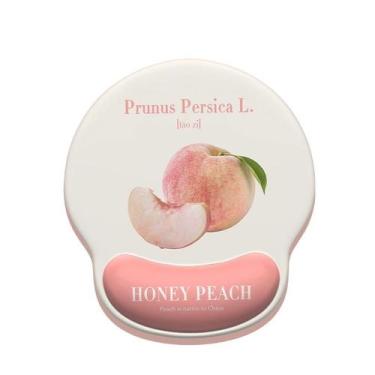 Imagem de Mouse Pad Honey Peach Tapete de mesa ergonômico 25,3 x 23 cm - yiweisa