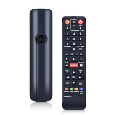 Imagem de Novo controle remoto de substituição AK59-00146A para leitor de DVD Samsung BDE5300 BD-E5300 BD-E5300/ZA BDE5300ZA BD-E5300ZA BDE5400 BD-E5400 BD-E5400/ZA BD-E5400ZA DEM53 BD-EM53 BD-EM53/ZA BDEM53C