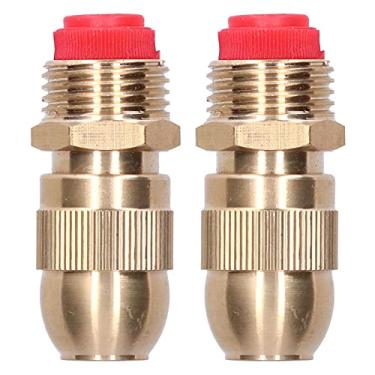 Imagem de Eacam Aspersor de Rega Ajustável G1/2 Rosca Macho, Bico Pulverizador de Latão Resistente, para Estufas, Jardins, Flores, Resfriamento, Encaixe de Irrigação