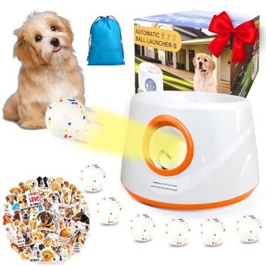 Imagem de Wortade Mini lançador automático de bolas para cães laranja