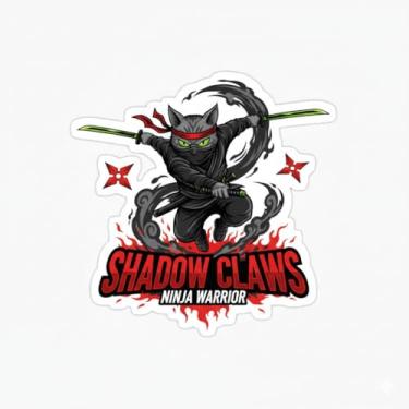 Imagem de Adesivo Decorativo para Carro e Moto, Modelo Gatinho (Adesivo66)