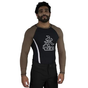 Imagem de Keiko Sports Speed Rashguard Manga Longa, Unissex Adulto, Marrom, P