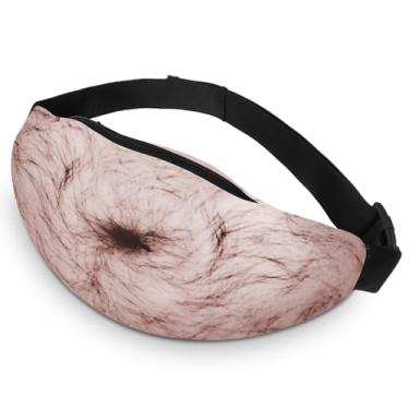 Imagem de Presentes engraçados de elefante branco, pochete de cerveja, barriga peluda, presente de mordaça engraçada, troca de Natal para papai, bolsa de cintura de barriga peluda, presentes de filha, filho