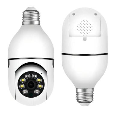 Imagem de Camêra Lâmpada Smart de Segurança Wi-fi Full HD 360 - It Blue