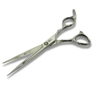 Imagem de Tesoura Profissional Umi 6.5 Fio Navalha em Aço Inoxidável  Tesoura de