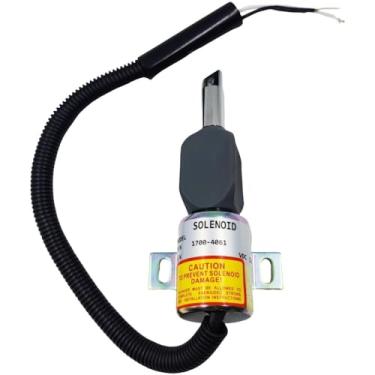 Imagem de 12V 1753ES Fuel Shutoff Solenoid Valve 1700-4069 1700-4061 for Woodward Takeuchi TL140 Isuzu 4JG1 Ingersoll Rand P185WIR XP185WIR XP375WCU Mustang MTL20 Gehl CTL70 54385992