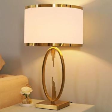 Imagem de Luminária de mesa nórdica moderna com personalidade e criatividade para sala de estar, quarto, escritório, casa de campo ou hotel, com LED (Estilo 20)