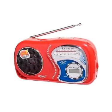 Imagem de Rádio Relógio De Bolso 3W Com Cordão Am / Fm Livstar - Booglee