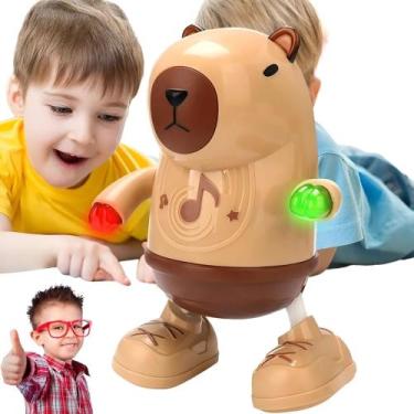 Imagem de Capivara infantil Sons Luz Movimento Dança Canta Brinquedo Criança - E