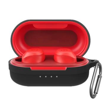 Imagem de Ankersaila Capa protetora de silicone portátil antiperda e à prova de choque compatível com TOZO NC9 (preto)