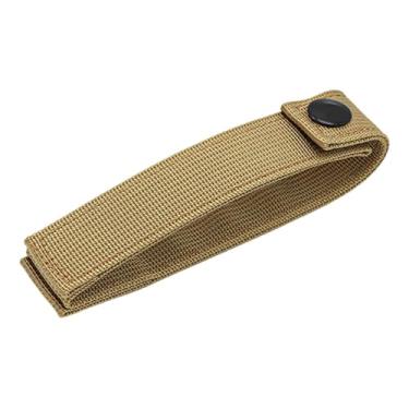 Imagem de YIJU Alça de mochila com fecho de pressão, conector de nylon para acessórios de mochila, para guardar garrafas, brinquedos, equipamentos, em armazéns e, Cáqui