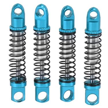 Imagem de Zhjvihx Amortecedor Dianteiro Traseiro Atualizado Atraente Amortecedor de Metal de Liga de Alumínio Compacto Com Suporte de Montagem para Carro RC 1/10 para WPL D12 (#3)