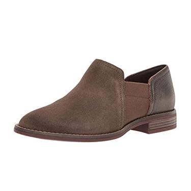 Imagem de Clarks Mocassim feminino Camzin Step, Combinação verde-oliva escura, 36