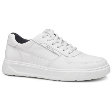 Imagem de Tênis Casual Masculino Couro Branco Pegada 110924-01-Masculino