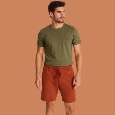 Imagem de Bermuda Masculina em Algodão Relaxed Fit Enfim-Masculino