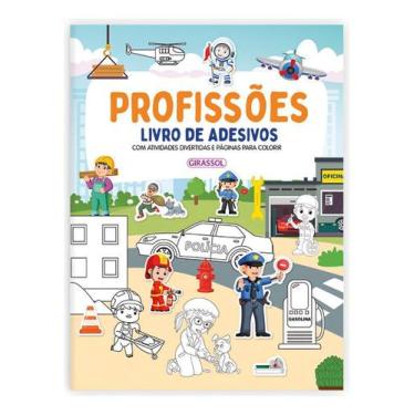 Imagem de Profissões - Livro de Adesivos - GIRASSOL, Sortido