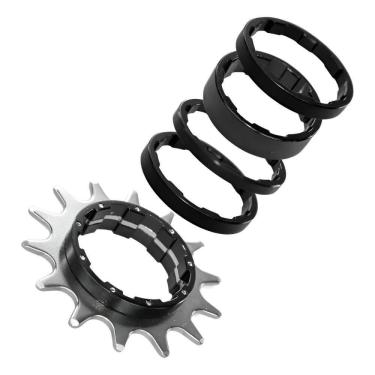 Imagem de Kit Conversão Cog Single Speed Grau 16 Dentes Preto BMX