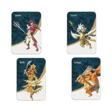 Imagem de Cartão De Jogo Zelda Breath of the Wild Tears of the Kingdom Link Prin