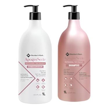 Imagem de Kit Shampoo E Condicionador Apogee Serie Members Mark 1l