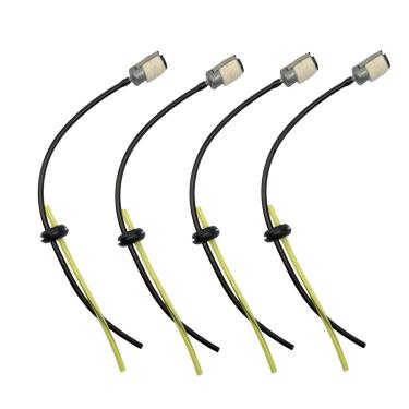 Imagem de Kit de montagem de ilhós de linha de combustível de 2 furos compatível com Husqvar-na 350BT 150BT RedMax EBZ8000 EBZ8500 Soprador STIHL FS83 FC83 FS73 FC73 Aparador de substituição 4141 358 0800