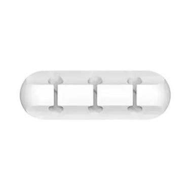 Imagem de Organizador De Cabos De Silicone Autoadesivo Para Mouse, Teclado, Fone