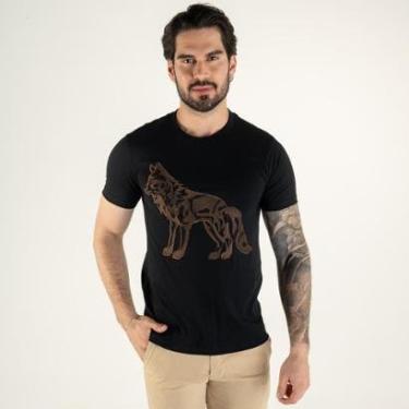 Imagem de Camiseta Acostamento Wild Preta-Masculino