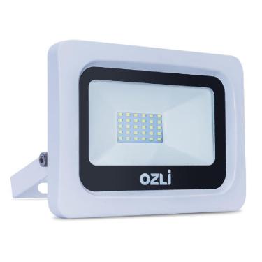 Imagem de Refletor Led Slim 30w Ip65 3000k Branco Bivolt Unidade