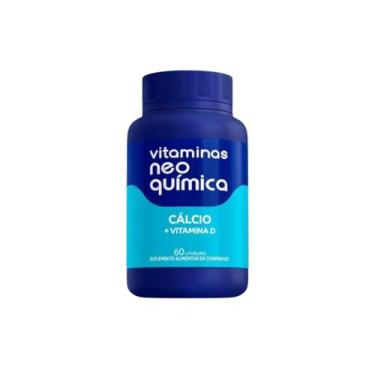 Imagem de Vitamina D + Cálcio c/ 60 Cápsulas - NeoQuímica Sabor:Sem sabor, Sem s