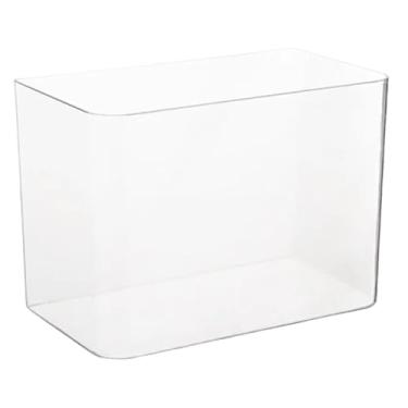 Imagem de predolo Caixa de alimentação para terrário de répteis Clear View Supplies, pequeno aquário para camaleões, caranguejos-eremitas, peixes betta e cágados, Sem Tampa