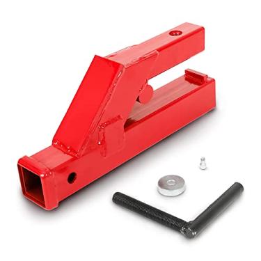 Imagem de Receptor de engate de reboque com grampo de 5 cm Deere Bobcat Tractor Bucket Trailer Hitch Receiver Deere Bobcat Tractor Ball Mount Haul