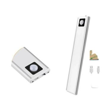 Imagem de Luz LED Ultra Fina Para Armário Com Sensor De Movimento PIR, Lâmpada D