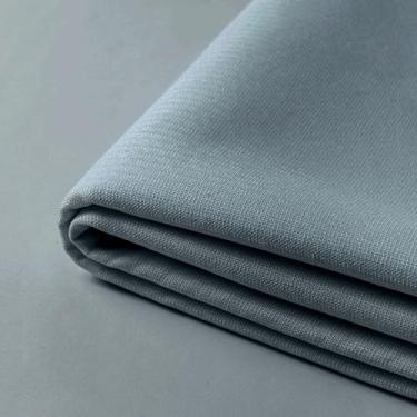 Imagem de Tecido espesso de estofamento de linho sintético - 100% poliéster, pano durável de 340 g para sofá, cadeira, reparo de assento e projetos DIY (cinza, 3,3 jardas - 140 x 118 polegadas)