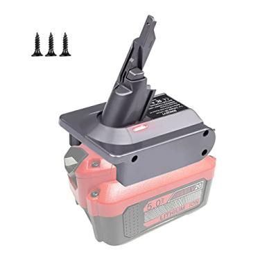 Imagem de EID Adaptador adequado para Dyson V7 e V8 Converter para Craftsman 20V V20 bateria, para aspirador de pó Dyson V8 e V7 Animal, Motorhead Pro, gatilho, carro + barco, absoluto, fofo, colchão (somente