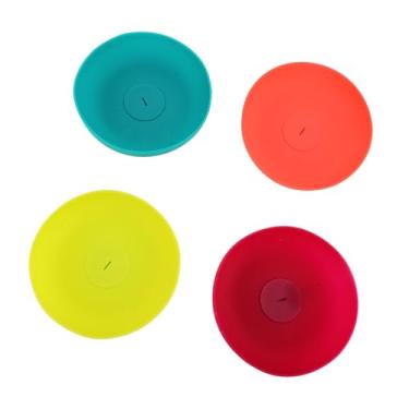 Imagem de TOPINCN Suporte da Vara do Pop do Silicone de 4 Pces, Suporte Reutilizável Gelado Menos Bagunça, Congelado Seguro da Máquina de Lavar Louça para Os Dias de Verão