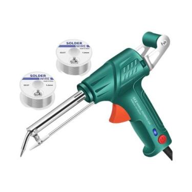 Imagem de Ferro De Solda Elétrico Portátil Multifuncional De 60W 220V 110V Ferra
