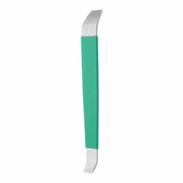 Imagem de HARFINGTON Ferramenta de remoção de guarnição de carro 17,78 cm de aço com clipe automático para remoção de carro ferramentas de barra de alavanca com manga de borracha para reparo de painel de rádio