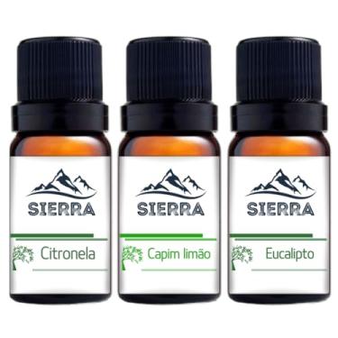 Imagem de Essência para Difusor Elétrico Citronela Capim Limão e Eucalipto Aromaterapia Aromatizador Umidificador de Ar Hidrossolúvel 10ml