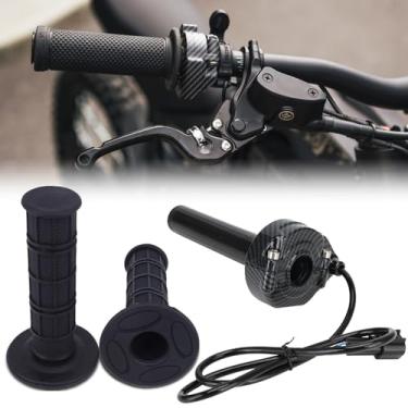 Imagem de Kit de acelerador giratório Dirt Bike para Surron Light BEE X/S LBX, acelerador padrão de fibra de carbono para E Ride Pro ss Segway X260 X160 com punhos de guidão