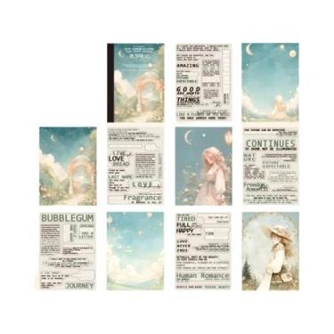 Imagem de Série Sonhos De Viagem 20pcs Livro De Adesivos Cortados Em PET DIY Cal