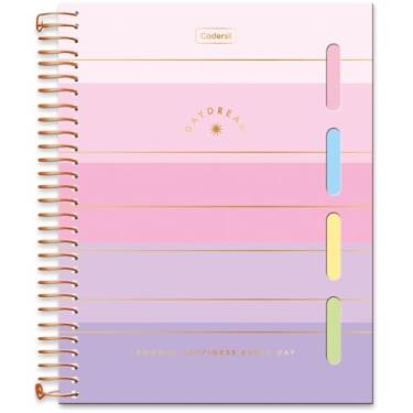 Imagem de Caderno, Cadersil, 1 Matéria, Capa Dura, Colegial, Daydream, com 4 Divisórias, Sortido