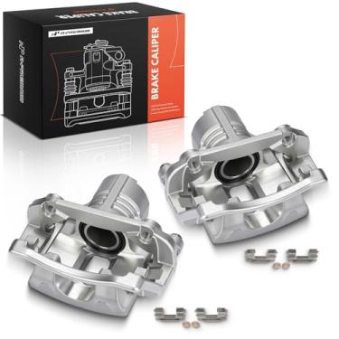 Imagem de A-Premium Pinça de freio adequada para Cadillac CTS 2008-2014, com suporte, um lado, 2 pistões, traseira esquerda e direita, um conjunto de 2