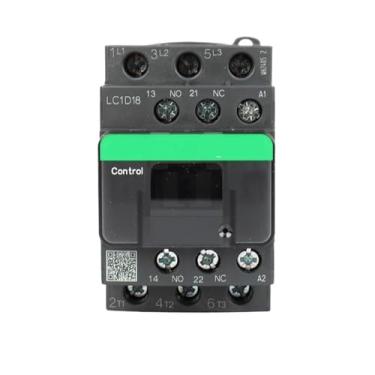 Imagem de LEWMRSKXK Contator de três polos AC 3P LC1D18B7C LC1D18CCC7C LC1D18E7C LC1D18F7CLC1D18M7C LC1D18Q7C LC1D18P7C (LC1D18Q7C AC380V)