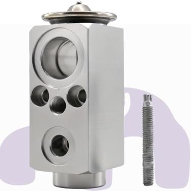 Imagem de MEILICACY Válvula de expansão A/C de carro para CHEVROLET Traverse (2013-2017) para BUICK Enclave (2013-2017) para GMC Acadia (13-16), Acadia Limited (17) peças 15-51318 Válvula de expansão térmica de