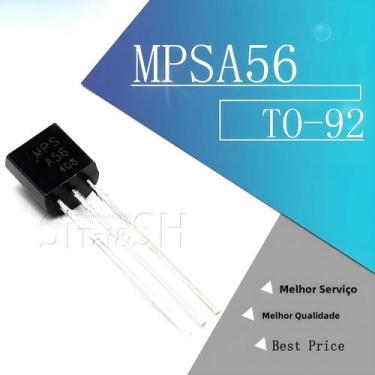 Imagem de 100pcs TO-92 A56 A14 Circuitos Integrados Si Tai&SH Série MPSA, PSA14